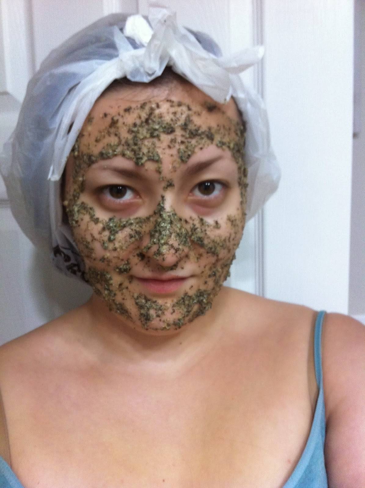 Пилинг бодягой с перекисью водорода * фото до и после курса для омоложения.