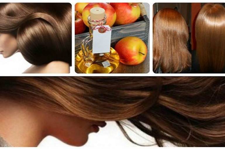 Как ополаскивать волосы яблочным уксусом