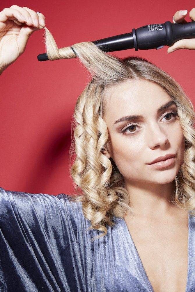 Как правильно накручивать волосы на плойку, чтобы долго держались короткие, длинные, средние локоны