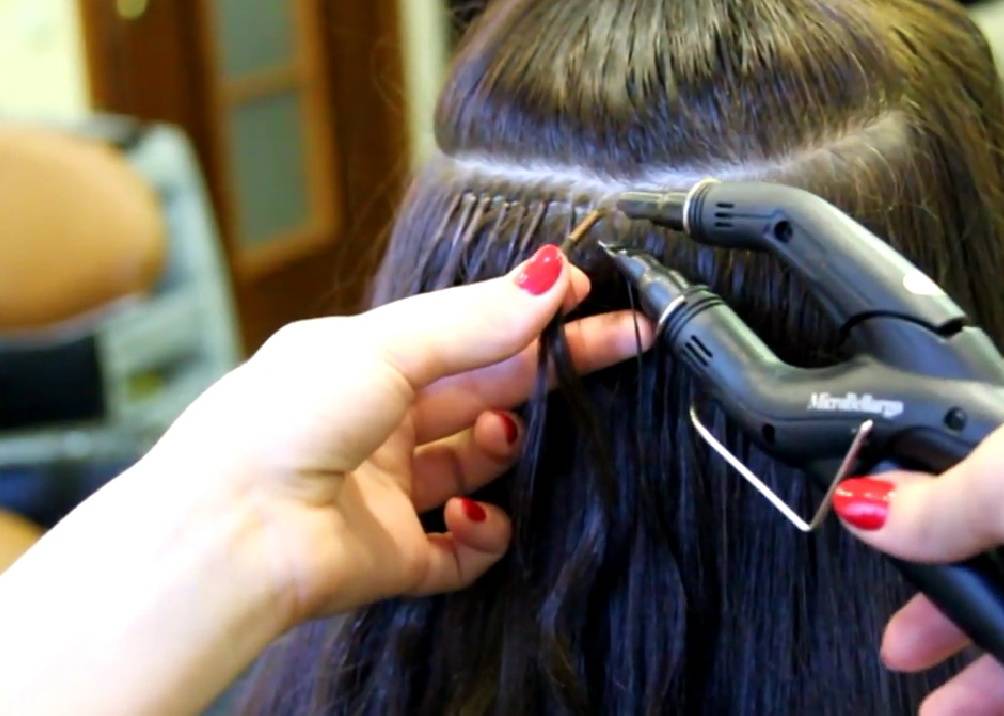 Как нарастить волосы с помощью плойки