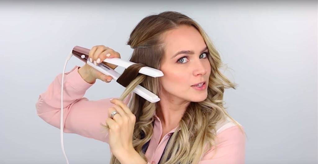Как накрутить волосы утюжком для выпрямления волос: пошаговая инструкция с фото