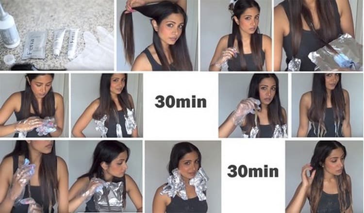 Как сделать окрашивание омбре в домашних условиях на темные, русые, короткие, средние, длинные волосы + 130 фото