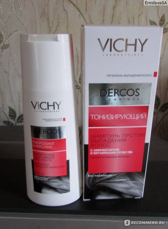 Виши от выпадения волос: средства линии vichy dercos, применение против облысения
