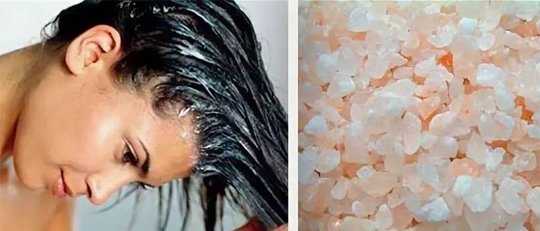 Применение морской соли для волос: рецепты эффективных масок