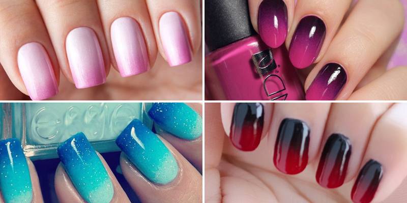 Маникюр с переходом от одного цвета к другому: техника перехода, идеи дизайна, новинки, фото  — ruxa