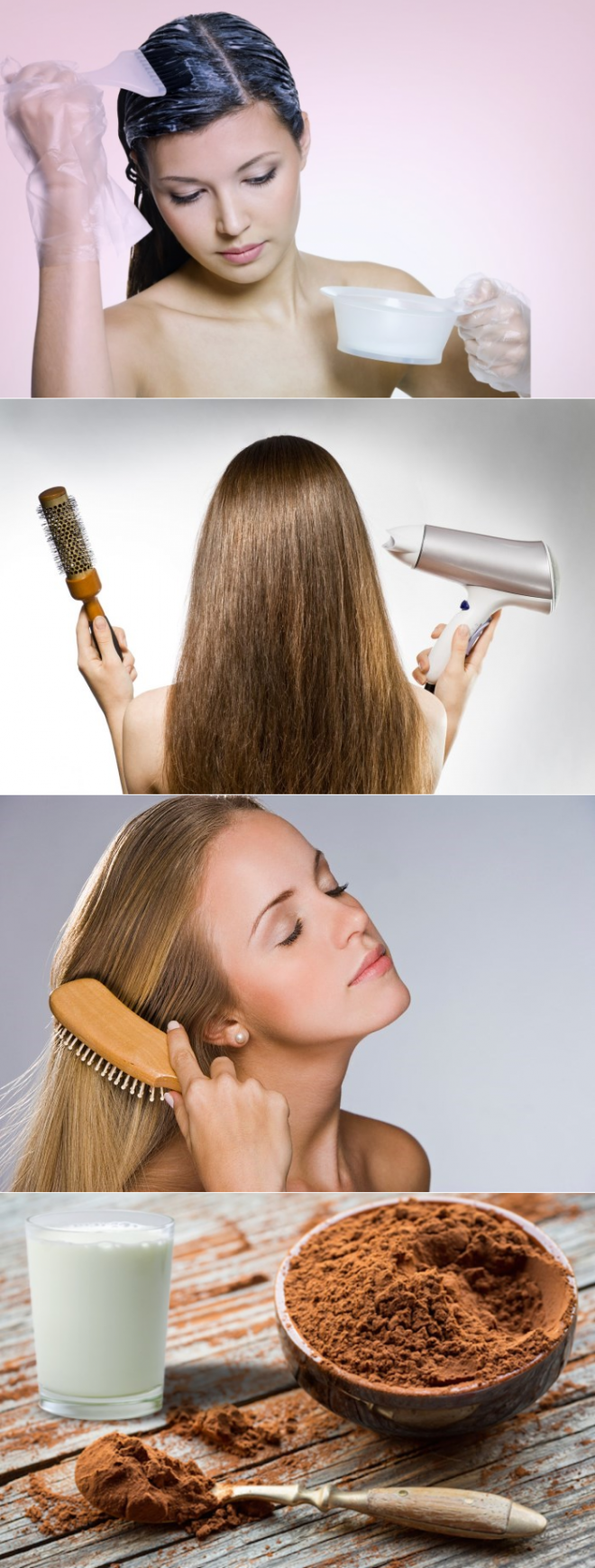 Маска для волос для роста волос в домашних условиях для сухих или окрашенных волос