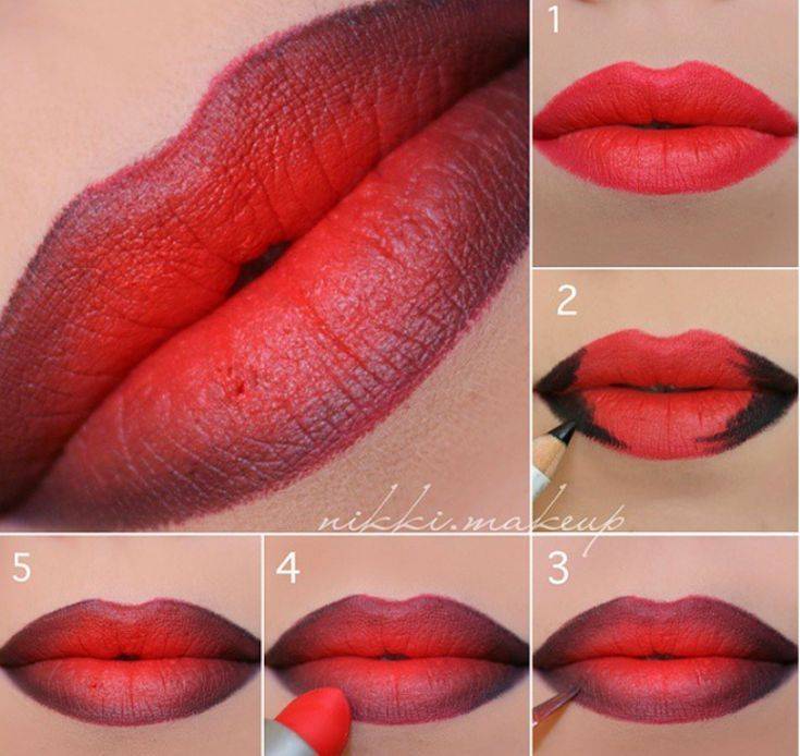 ᐉ как красить губы: варианты макияжа губ. все секреты, как правильно красить губы помадой — пошаговые инструкции ➡ klass511.ru
