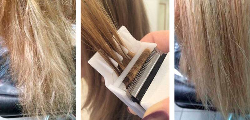 Как делают полировку волос машинкой в домашних условиях