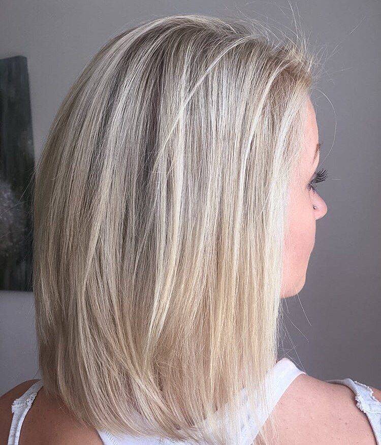 Фото мелированных волос на русые волосы средней