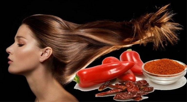 Маска для волос с настойкой красного перца