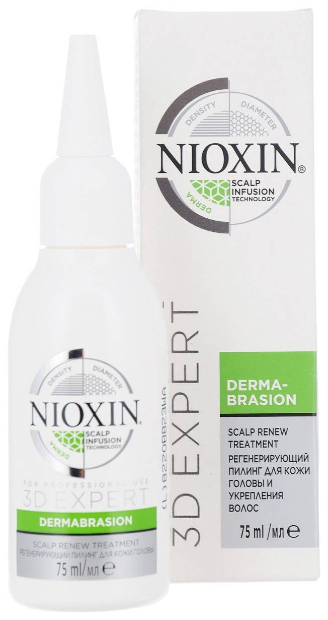 Профессиональный пилинг nioxin scalp renew: мягкое действие, отличный результат!