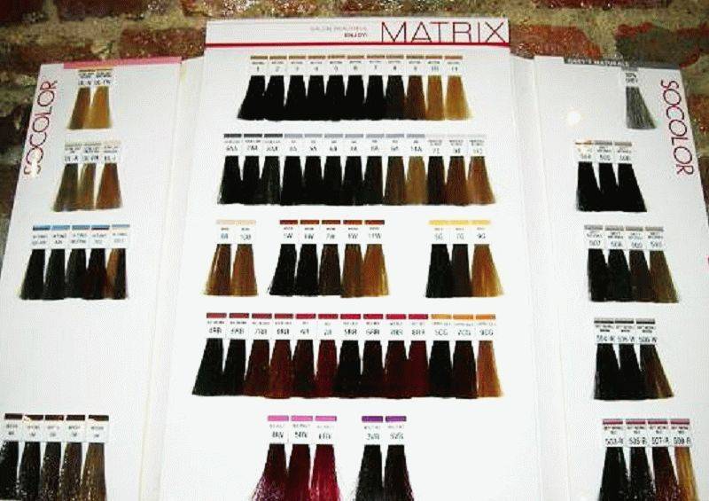 Выбираем лучшую серию краски matrix, обзор палитры