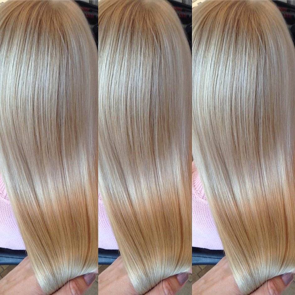 Перламутровый миндаль цвет волос фото до и после окрашивания