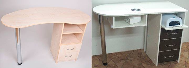 Как сделать стол для маникюра своими руками по чертежам