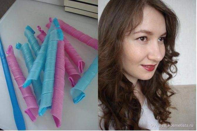 Спиральные бигуди – как правильно пользоваться на коротких, средних и длинных волосах, фото, отзывы